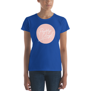 Record Logo Pink - Women's short sleeve T
