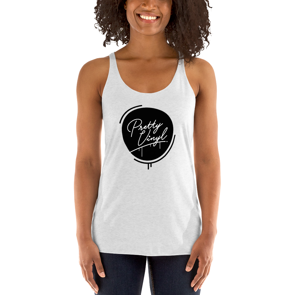 Spin Logo Black - Women's Racerback Tank