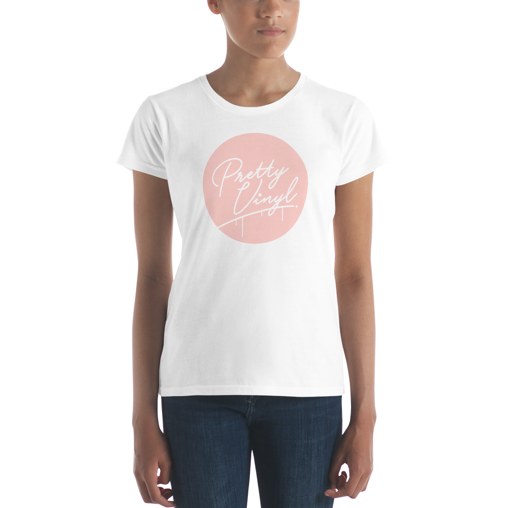 Record Logo Pink - Women's short sleeve T